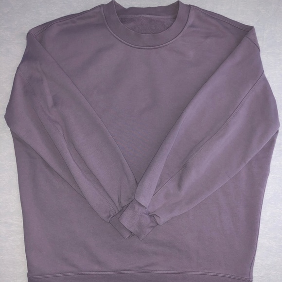 Perfectly Oversized Crew in Violet Verbena (6??) - Picture 5 of 16